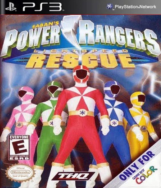 Power Rangers: Lightspeed Rescue (GBC) Ps3 Pkg