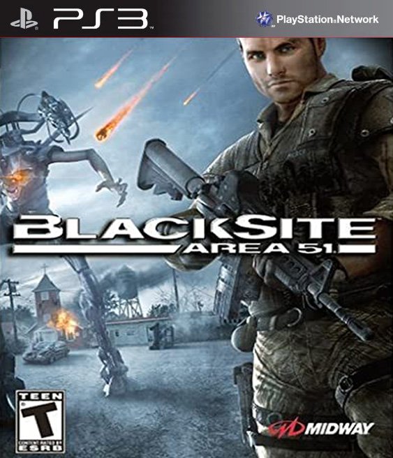 BlackSite Area 51 Ps3 Pkg