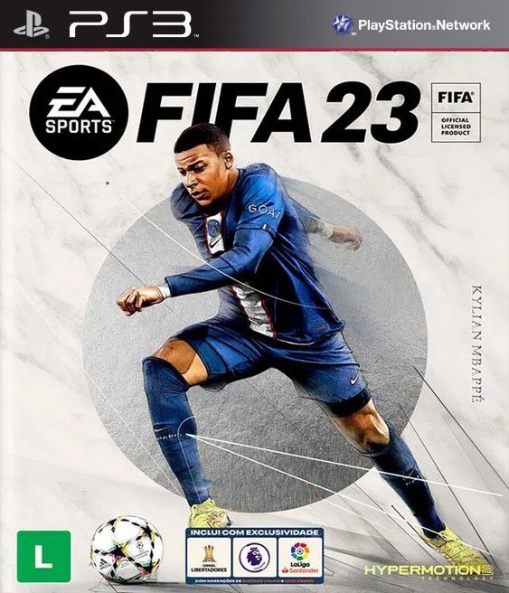 FIFA 23 Ps3 Pkg PT-BR (DUBLADO)