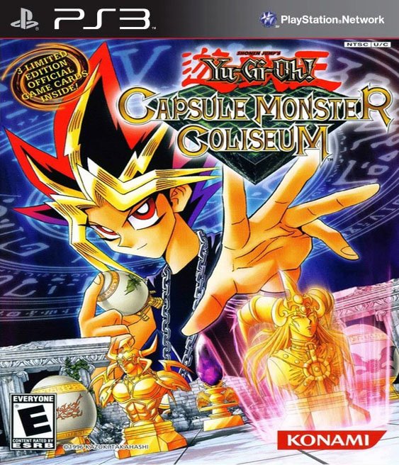 Yu-Gi-Oh! Capsule Monster Coliseum Ps3 Pkg
