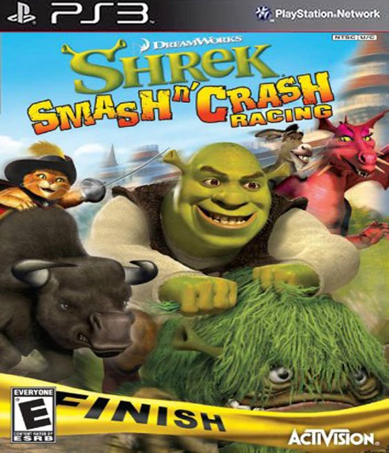 Shrek Smash n’ Crash Racing Ps3 Pkg