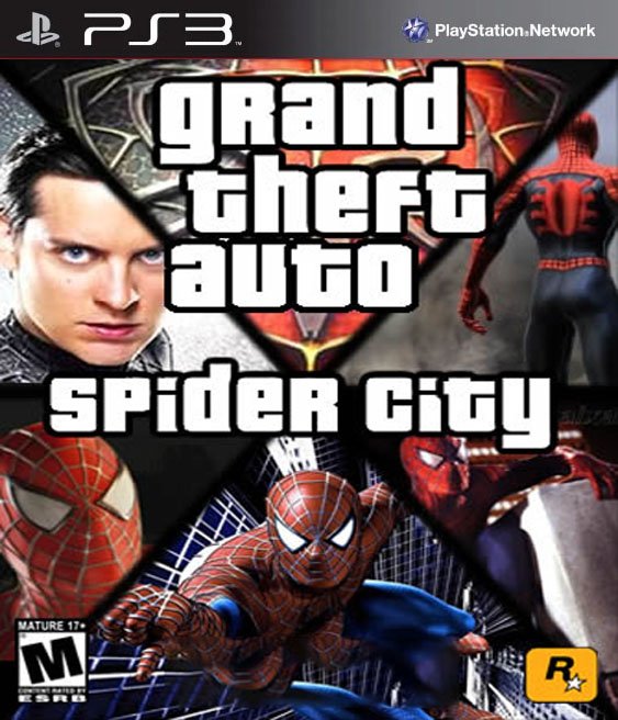 GTA Homem Aranha Ps3 Pkg