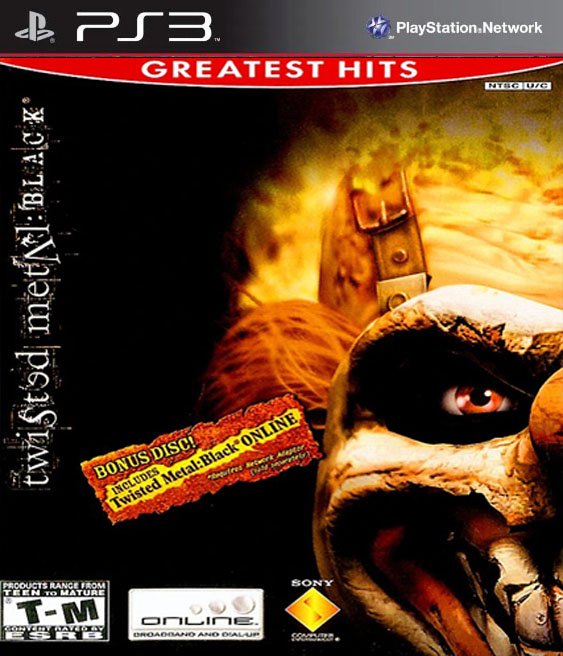 Twisted Metal: Black Ps3 Pkg