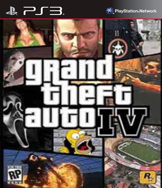 GTA IV de Ps2 (Ps3) Pkg Pt-Br