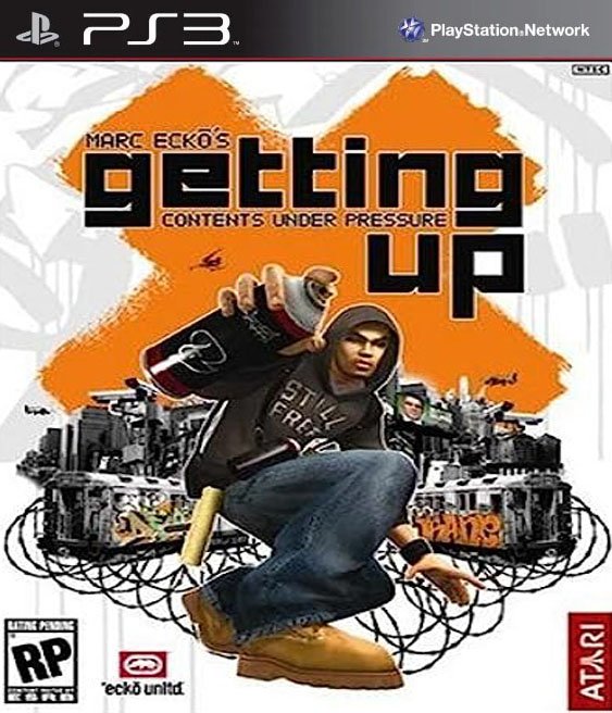 Marc Ecko’s Getting Up Contents Under Pressure Ps3 Pkg