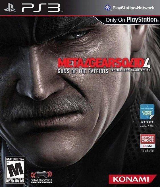 Metal Gear Solid 4 Ps3 Pkg PT-BR