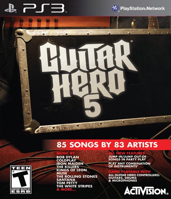 Guitar Hero 5 Ps3 Pkg