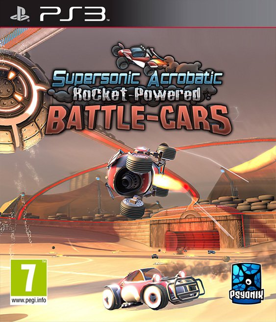 Supersonic Acrobatic Rocket Powered Battle Cars Ps3 Pkg