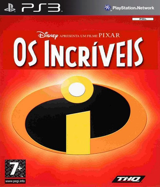 The Incredibles Ps3 Pkg Pt-Br (Dublado)