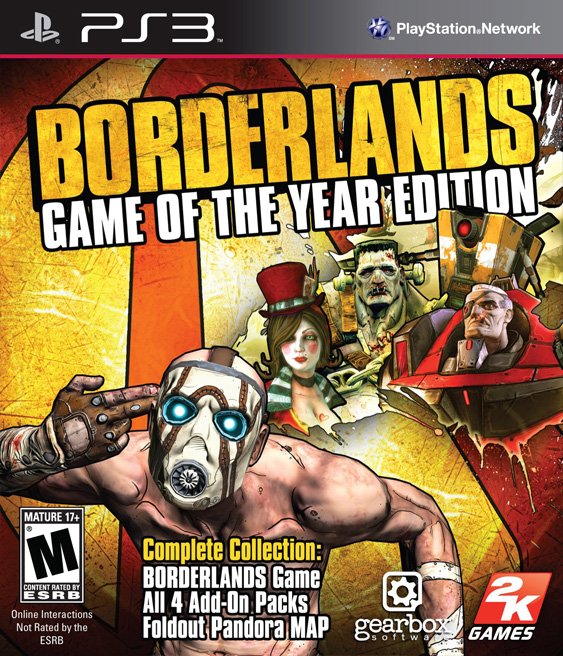 Borderlands GOTY Ps3 Pkg