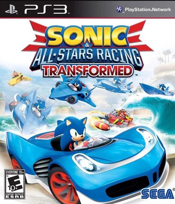 Sonic & All-Stars Racing Transformed Ps3 Pkg