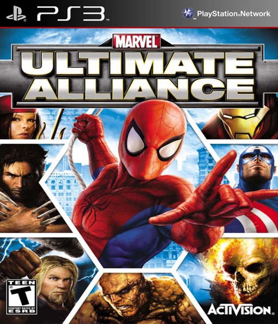 Marvel: Ultimate Alliance Ps3 Pkg