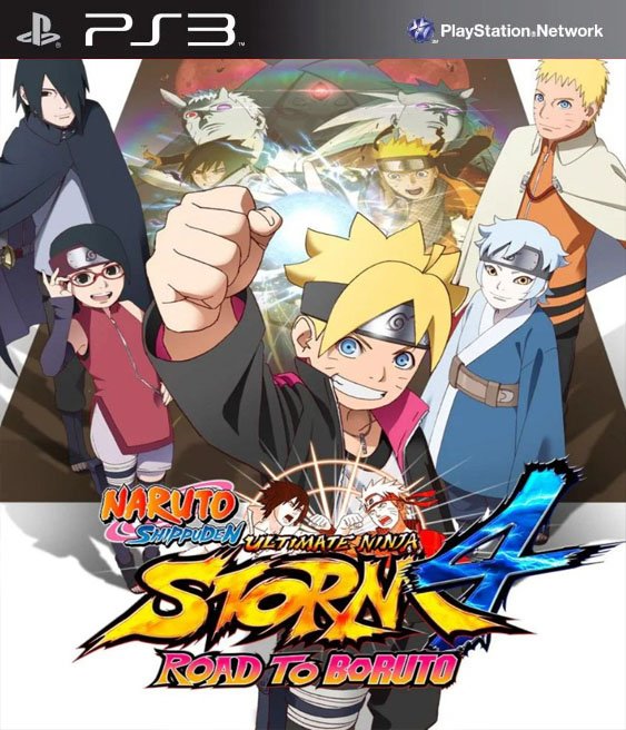 Naruto Storm 4 Ps3 Pkg (MOD NO STORM 3)