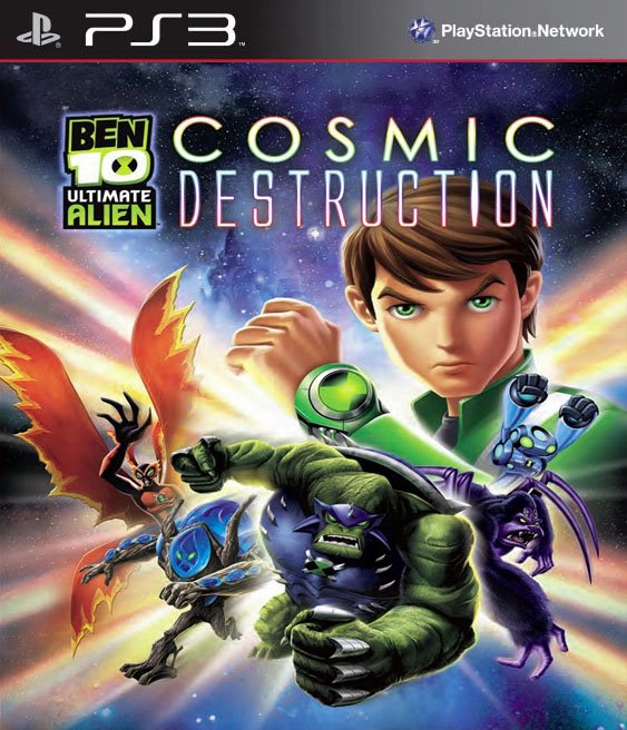 Ben 10 Ultimate Alien: Cosmic Destruction Ps3 Pkg Pt-Br