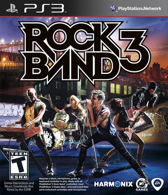 Rock Band 3 Ps3 Pkg (Joystick)