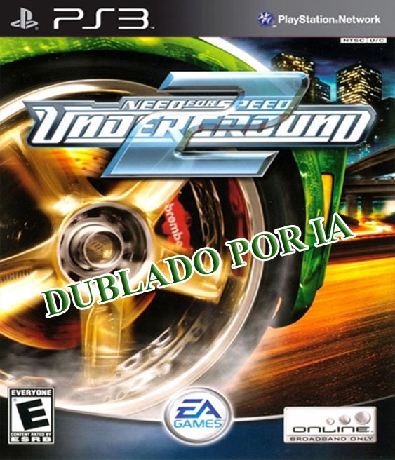 Need for Speed: Underground 2 Ps3 Pkg Dublado por IA
