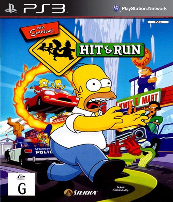 The Simpsons Hit e Run Ps3 Pkg Pt-Br