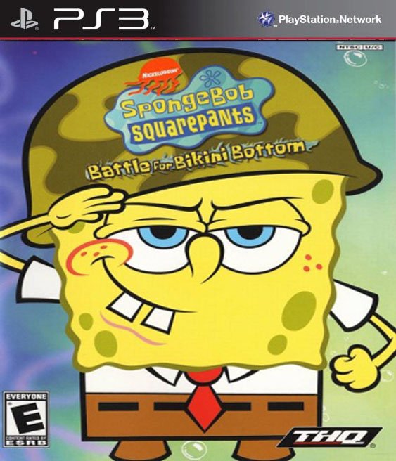 SpongeBob SquarePants: Battle for Bikini Bottom Ps3 Pkg Pt-Br