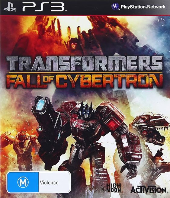 Transformers Fall Of Cybertron Ps3 Pkg Pt Br