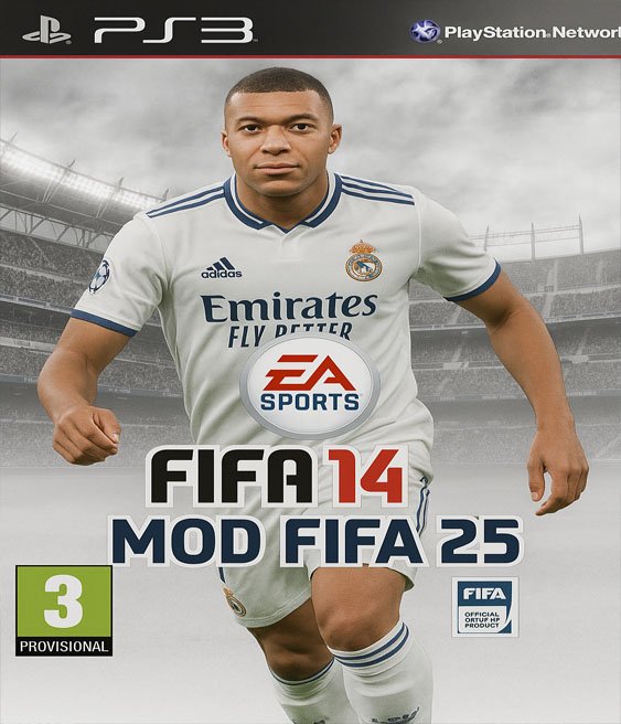 FIFA 14 MOD FIFA 25 Ps3 Pkg