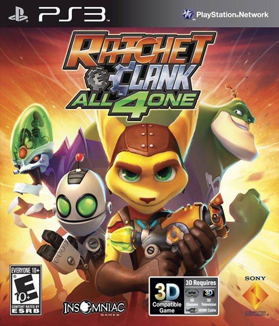 Ratchet & Clank All 4 One Ps3 Pkg Pt-Pt