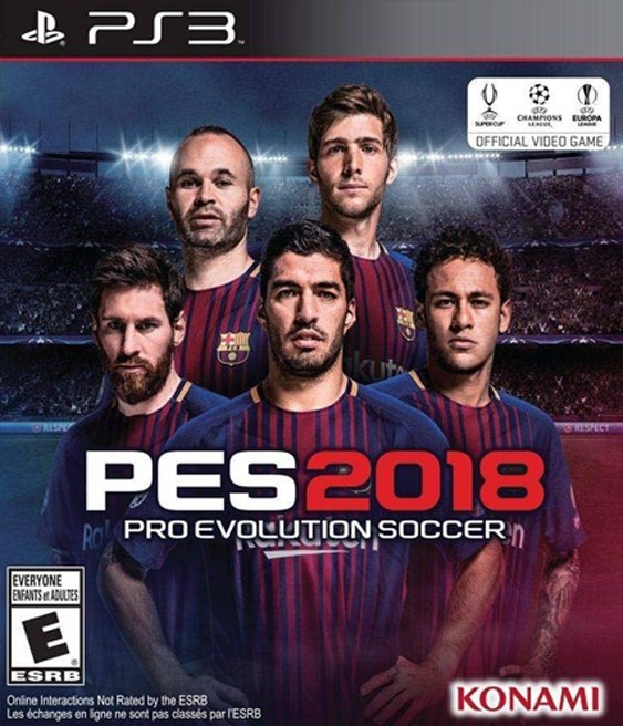PES 2018 Ps3 Pkg Pt-Br (Dublado)